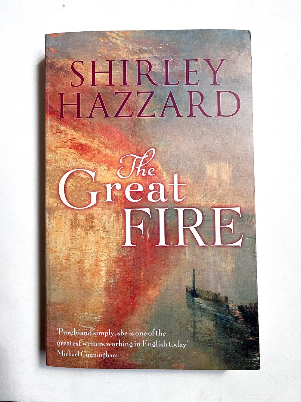 Book: The Great Fire By Shirley Hazzard Australian Novel 314 pgs